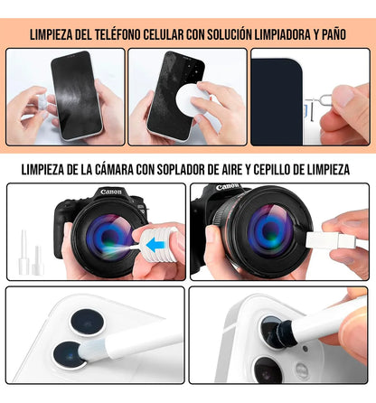 Cepillo De Limpieza 20 en 1 - ¿Cansado de no poder limpiar entre las teclas?